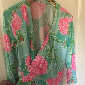 Lilly Pulitzer wrap dress